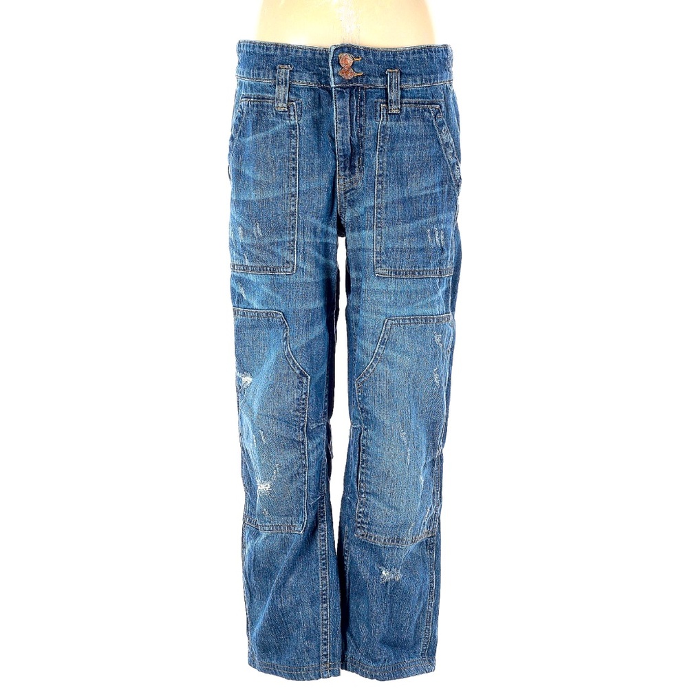 Anthropologie The Wanderer Mid Rise Relaxed- Leg Jeans by Pilcro
